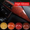 Wood Grain Car-Styling Change Color Interior Wrap Sticker Decal Sheet Film Decor