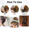 Accessories Cloth Ethnic Style Hair Rope Women Hair Band Spiral Lock Hair Ties Bendable Dreadlocks