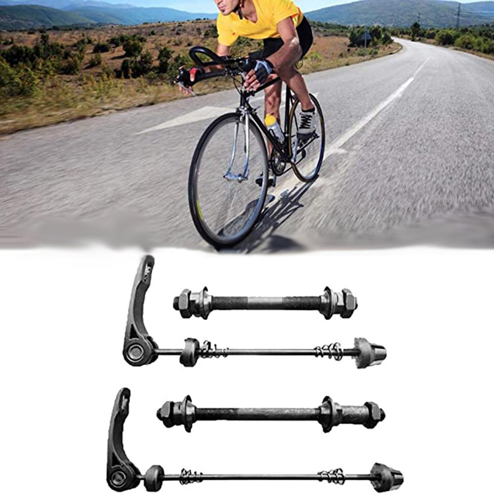 Front Rear Road Bike Bicycle Hollow Shaft Bicycle Quick Release Hub Bike Axle Bicycle Wheel Hub