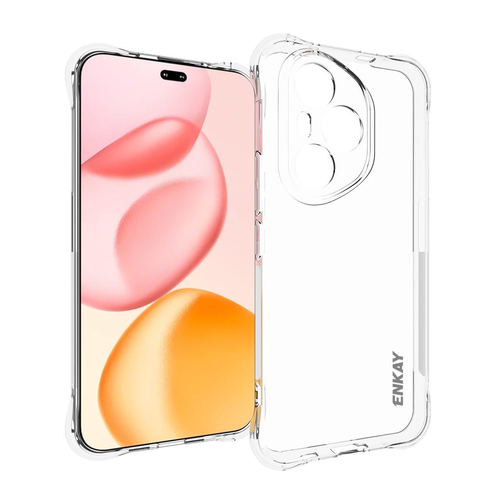 Для Honor 400 Pro 5G (Глобальный) Прозрачный чехол для телефона ENKAY HAT PRINCE Противоударный Нескользящий Чехол из ТПУ
