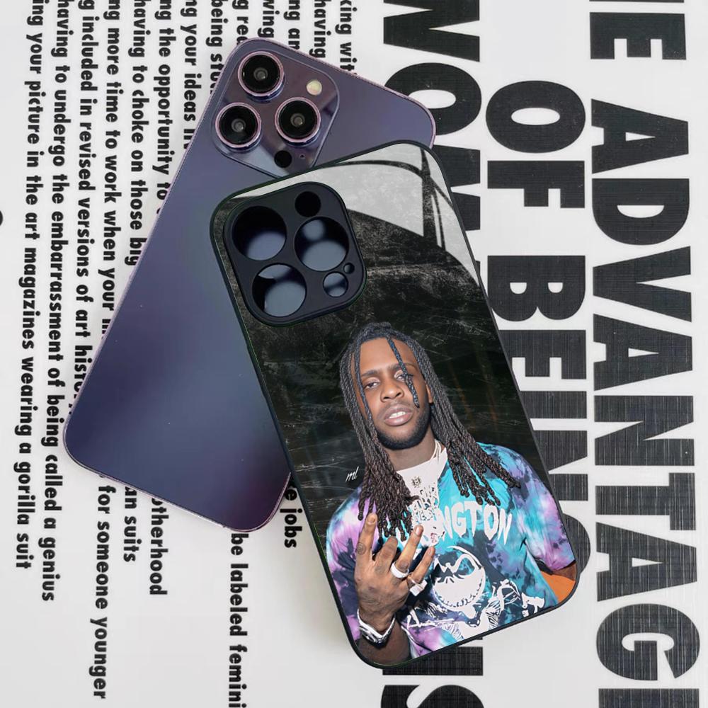 Чехол для телефона Chief Keef Американский рэпер для Iphone 17 16 15 14 12 11 13 Pro Max Mini X Air Puls Черная стеклянная крышка