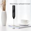 Electric Milk Frother Handheld with Stand Drink Mixer Mini Blender for Coffee