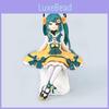 Hatsune Sitting Miku Pose Pvc Anime Model With Spring Theme Decoration Desktop