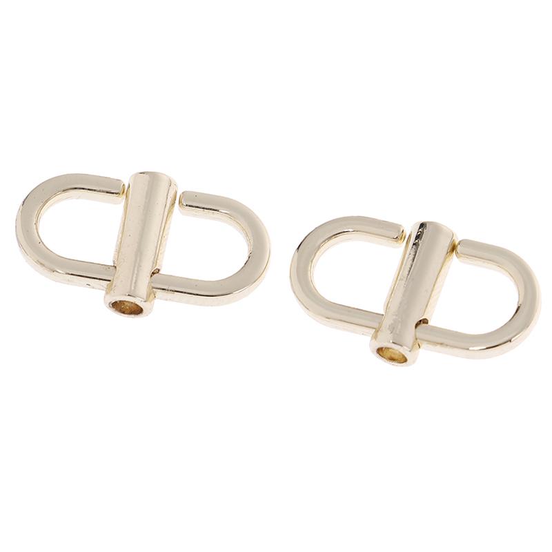 1Pair Adjustable Metal Buckles Chain Strap Bag Shorten Shoulder Bags Accessories