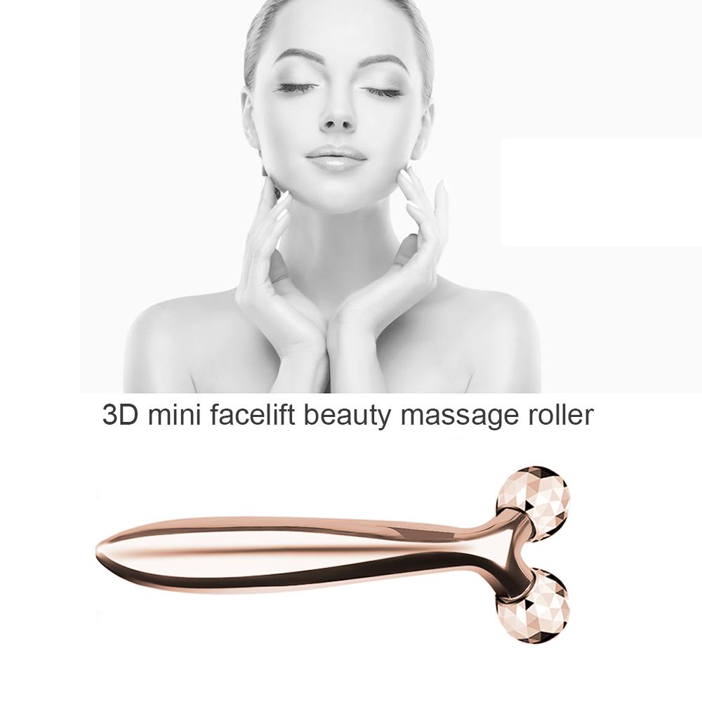 3D роликовый массажер 360 вращающийся тонкий массажер для лица в форме всего тела лифтинг массаж лица средство для удаления морщин