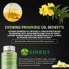 High-purity evening primrose oil, boosts immunity, protects the skin barrier, suitable for adults.