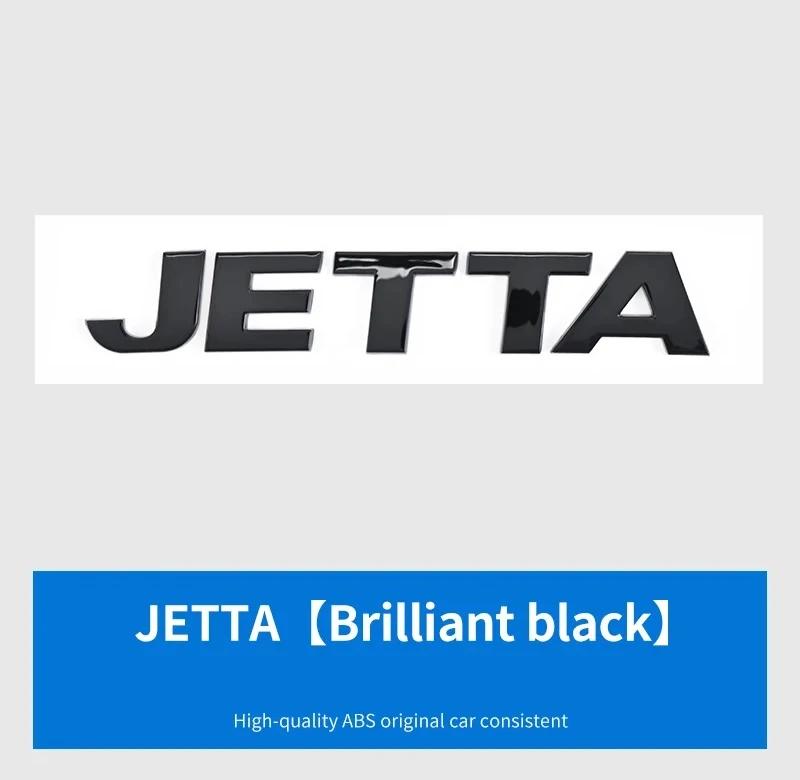Для VW Для Volkswagen GTI/CC/V6/V8/Caddy/Jetta/Lavida специальная наклейка-шильдик на багажник из АБС-пластика серебристо-черная декоративная наклейка w