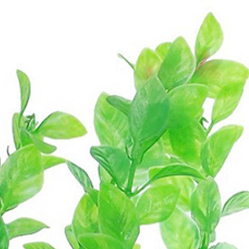 Пластиковые украшения для аквариума, зеленое искусственное пластиковое растение, трава для аквариума, украшение для аквариума