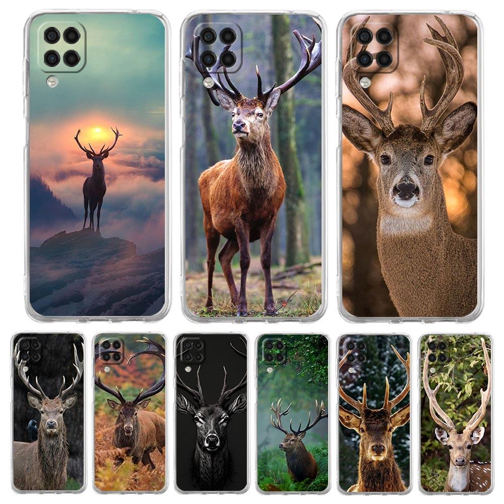 Deer Hunting Camo Phone Case For Samsung Galaxy A51 A71 A21S A12 A11 A31 A41 A01 A03S A22 A13 A33 A73 A53 A52 A32 5G A23 Cover