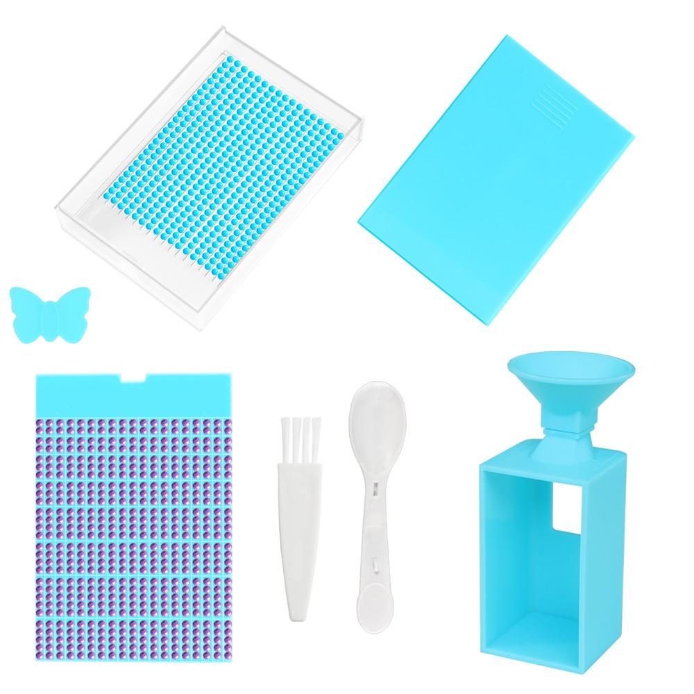 Сделай сам Поделки Дрели Воронка Аксессуары для вышивки крестом Подставка для дрелей Коробка для хранения Инструмент для алмазной мозаики 5D