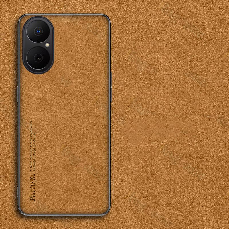 Для Huawei Nova Y73 Чехол Матовый Мягкий Винтажная Кожа Противоударный Для Huawei Nova Y73 Задняя Крышка