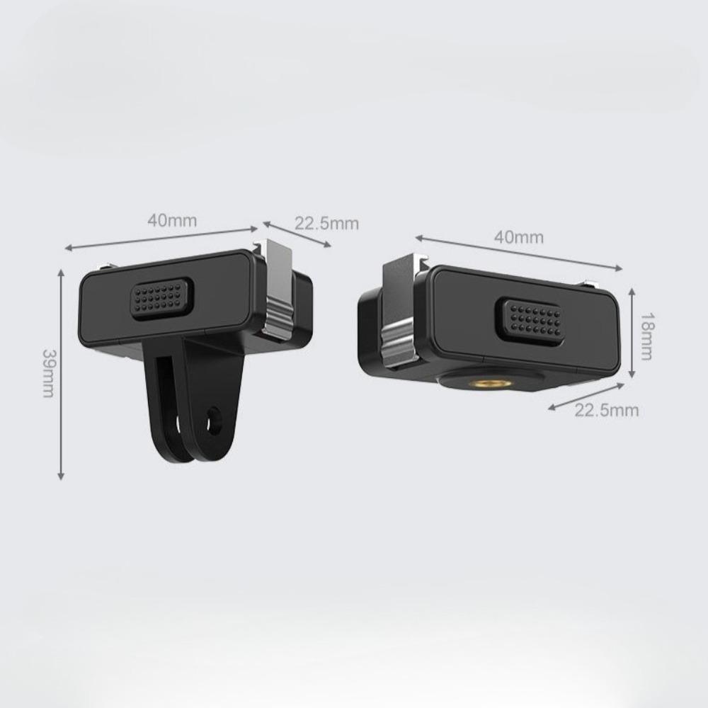 Для DJI Action 5Pro 4 3 Быстросъемное Магнитное Крепление-Адаптер Основание Крепления Магнитный Адаптер Крепление-Кронштейн Для DJI Action 5 Pro OSMO360