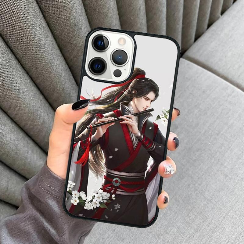 Чехол для телефона Mo Dao Zu Shi Лань Чжань Вэй Ин Для iPhone 17 Air 16 16e 15 13 14 Pro Max 11 12 Plus 2022 MAX Защитный чехол coque