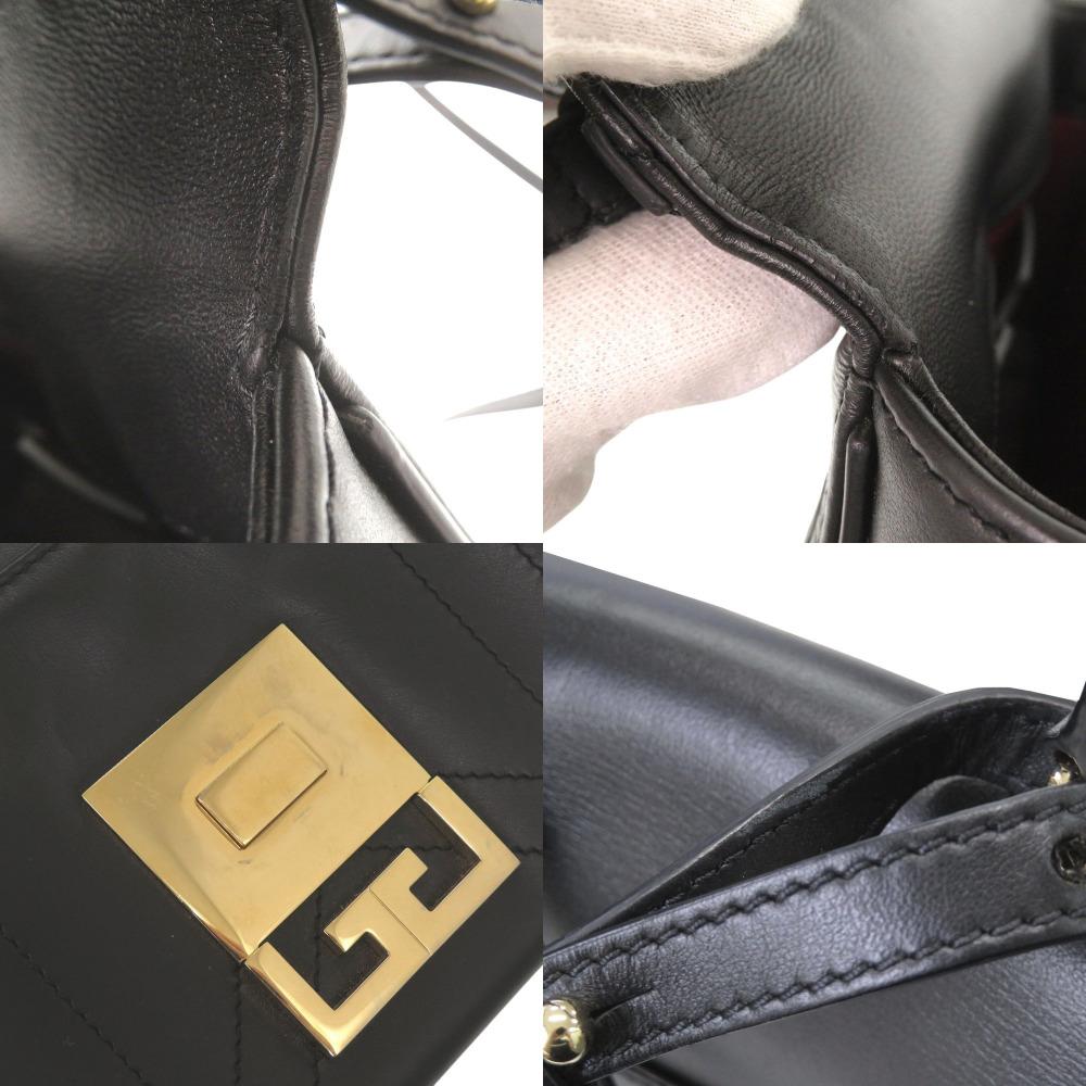 Б/у ОРИГИНАЛЬНАЯ GIVENCHY 2-way Сумка на плечо Eden Mini Черная Кожа