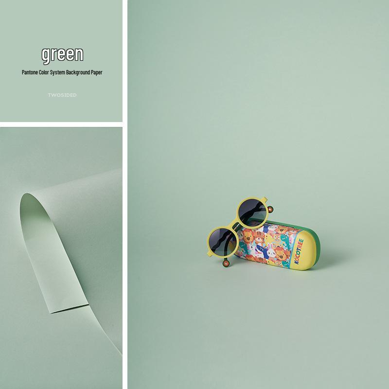 Фотофон из бумаги макаронных цветов - Белый, Синий, Красный, Серый, Зеленый, Розовый, Бежевый - Однотонная картонная основа