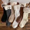 Утепленные зимние носки женские Y2K носки-гольфы средней длины модные носки из кораллового флиса JK