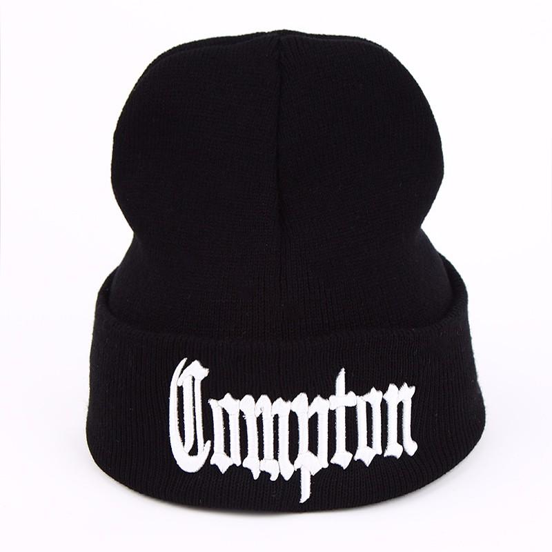 Fashion West Beach Gangsta Nwa Compton Winter Warm Fashion Beanies Knitted Bonnet Skullies Caps Hip Hop Gorros Knit Hat