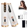 Wireless Automatic Hair Curler Cordless Curling Iron USB Rechargeable LCD Display Ceramic Curly Curling Wand Styling Tools