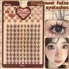 Natural Thick False Eyelashes Fluffy Texture Eye Eyelashes DIY Makeup Tool