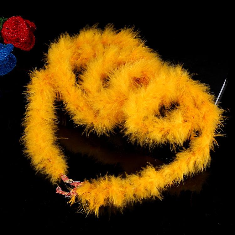 Набор пушистых перьевых гирлянд для украшения рождественских елок и свадеб