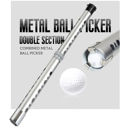 Detachable Golf Ball Picker Aluminium Alloy Golf Ball Retriever Shag Tube Ball Shagger