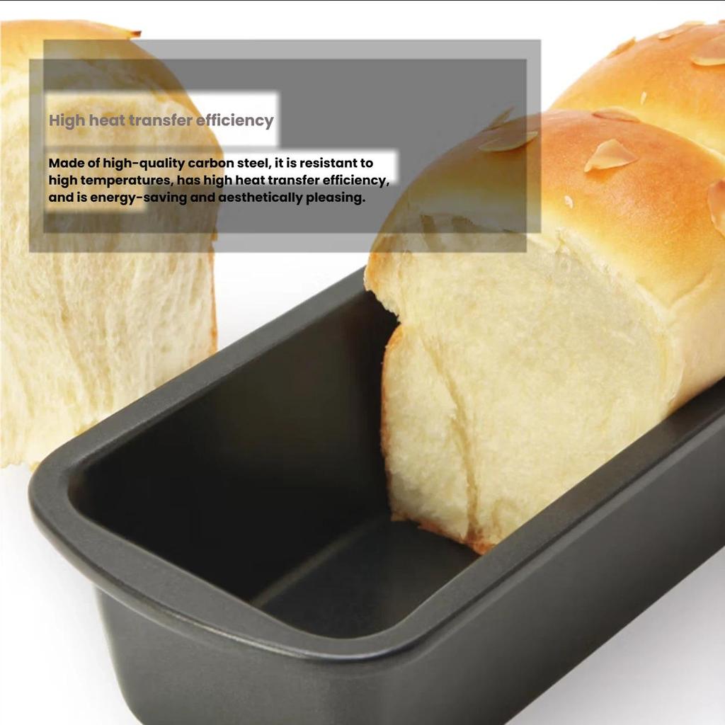 Black Non-stick Loaf Pan for Baking Bread Mold and Cake Mold at Home