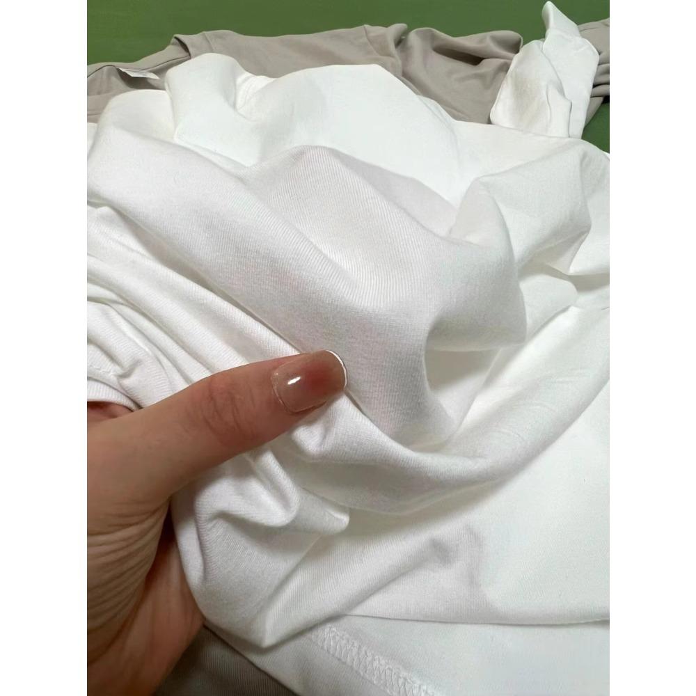 MINISO Печатная графическая футболка Мужская Летняя Одежда Y2k Хлопок Повседневная Свободная Короткий рукав Топы Уличный Тренд