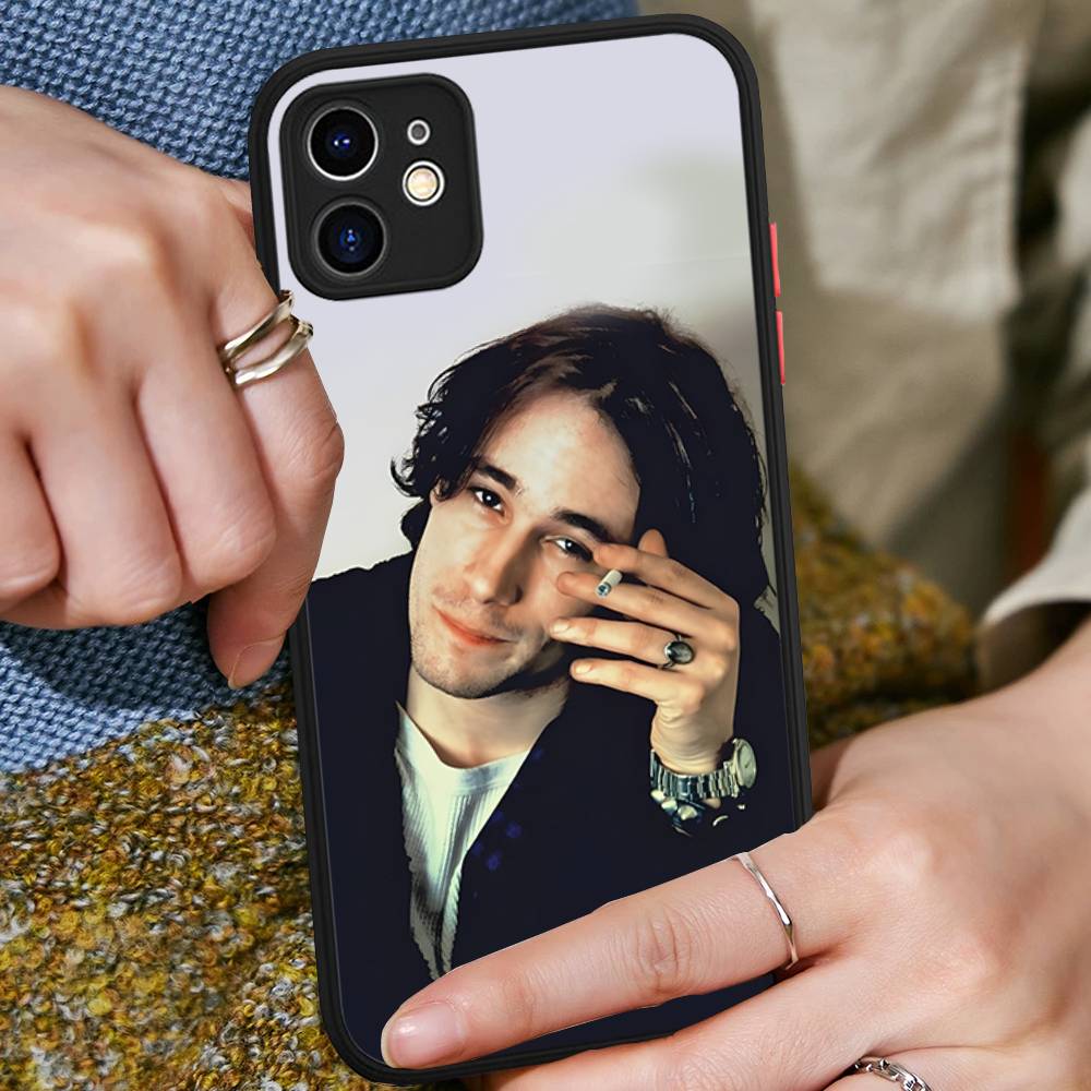 J-Jeff B-Buckley Phone Cases For IPhone 16 15 14 Plus 13 12 11 Pro Max Matte Oft Bumper Phone Cover