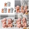 3D Angel Candle Crafting Mold Silicone Mould for Unique Handmade Crafts Epoxy Resin Desktop Decoration Making Mold