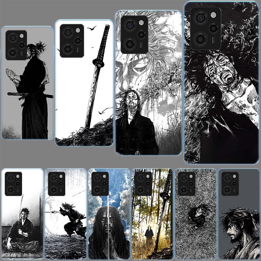 Manga Vagabond Phone Case For Xiaomi Poco F7 Ultra X7 X5 X6 F6 Pro M5S M6 X3 X4 Mi 15 14 12T 11T 10T F5 F3 M4 Pro 11 Lite Cover