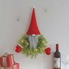 Luminous Glowing Gnome Wreath Artificial Branches Faceless Doll Hanging Ornament  Bar