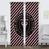 MiamiS Blackout Curtain for Room 2 Panel Home Interior Curtains for Camera Halloween Decoration Partition Shades Living Kitchen
