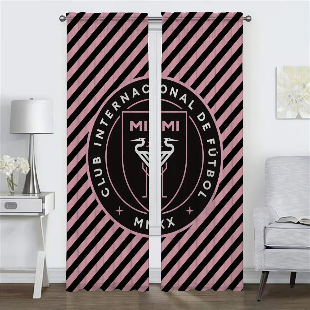 MiamiS Blackout Curtain for Room 2 Panel Home Interior Curtains for Camera Halloween Decoration Partition Shades Living Kitchen