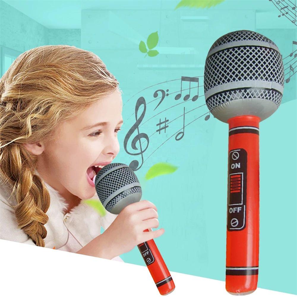 Декор для вечеринки Воздушные шары для караоке Надувной динамик с микрофоном Воздушные шары Надувные игрушки с микрофоном