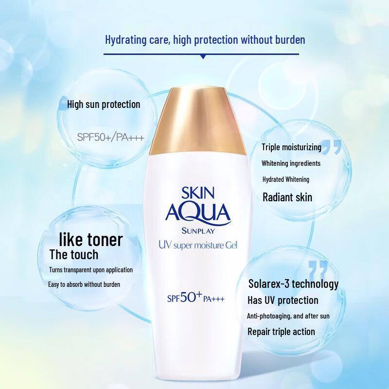 Mentholatum Sunplay Double Moisturizing Watery Feel Sunscreen Lotion