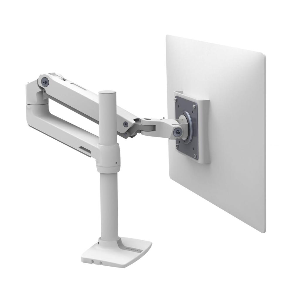 ERGOTRON LX Desk Monitor Tall Supports Up To 34 Inches VESA Product Number Arm, Pole, White, (3.2-11.3 Kg), Compatible, 45-537-216