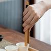 1 шт. Чайный бамбуковый инструмент Щипцы Чайный деревянный Чайный зажим Пищевой Тост Чайный пинцет