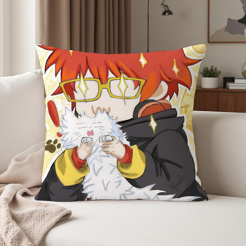 Hot Game MMystic Messenger 707 Pillow Case Suitable For Bedrooms Living Rooms Cars Home Decoration