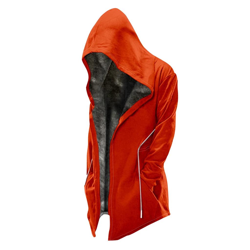 Мужская однотонная бархатная утолщенная длинная куртка Мужская повседневная куртка на молнии большого размера