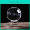 Exquisite Crystal Clear Laser Engraved Solar System Ball 3d Miniature Planets Sphere