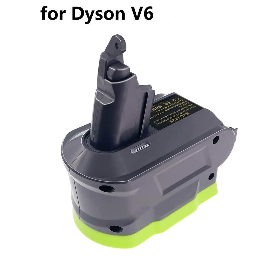 Адаптер-конвертер для Ryobi 18 В на пылесос Dyson V6/V7/V8