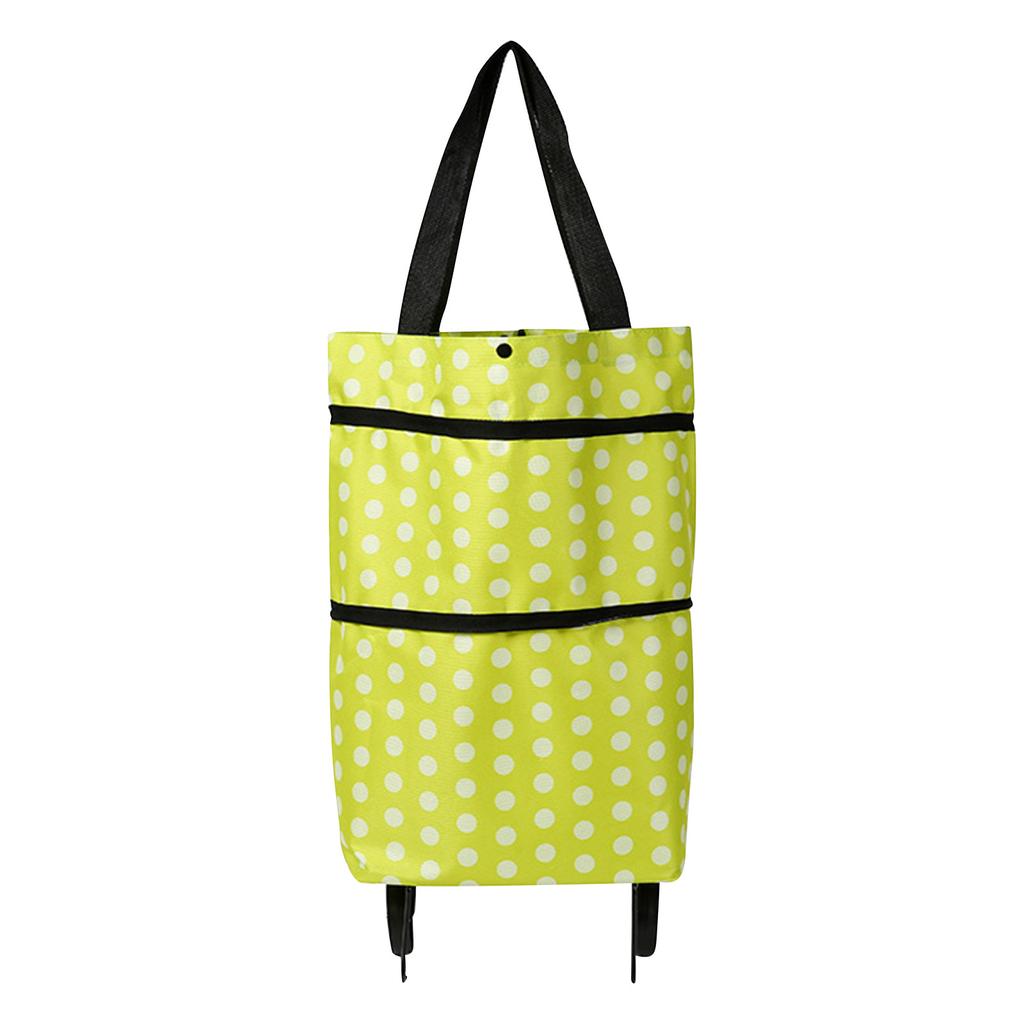 Складные сумки на тележке, сумка для покупок на тележке с колесами, складная тележка для покупок 2 в 1 для домашнего супермаркета, прочная сумка