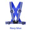 Outdoor Adjustable  Vests Night Walking Highlight Reflective Vest Lightweight Biking  Straps Waterproof Running Gear