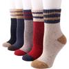 5 Pairs of Luxuriously Soft Thermal Socks Insulated for All-Weather Warmth Durable Stylish for Casual Outdoor and Sports Fall Winter Socks