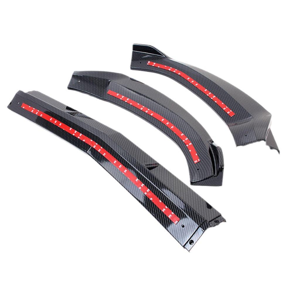 2015-2019 Mercedes C-Class W205 Передний сплиттер-губа 3-секционный спойлер-комплект C300