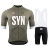 2025 Synful Мужская велосипедная одежда Комплект футболки с коротким рукавом для горного велосипеда Триатлон MTB Лето