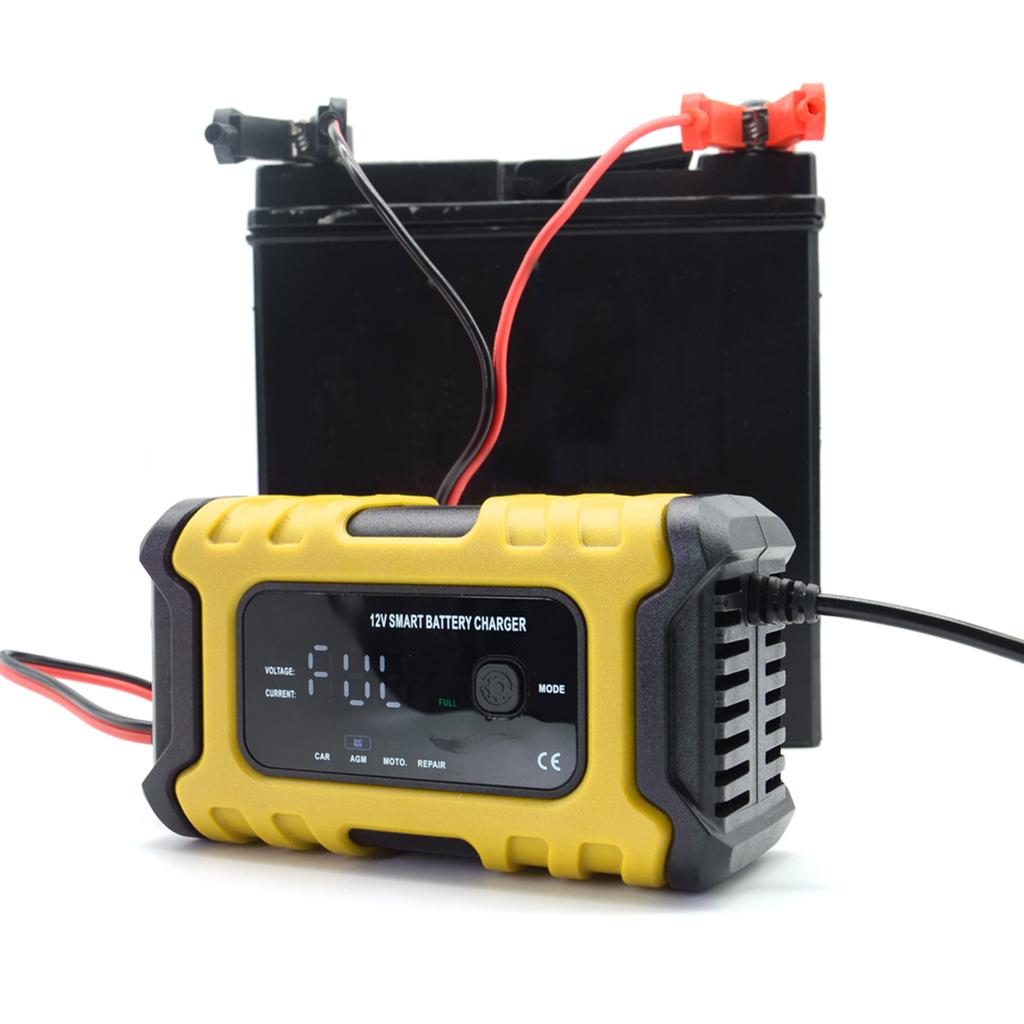 Зарядные устройства для мотоциклов, 12V6A, полностью автоматические интеллектуальные зарядные устройства, портативный ручеек
