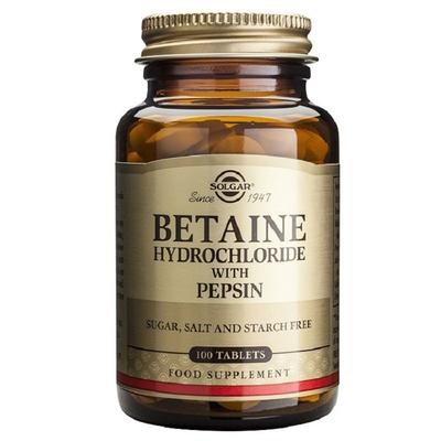 Solgar Бетаин гидрохлорид 100 таблеток