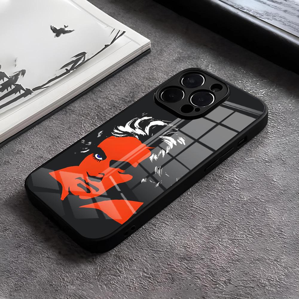 Чехол для телефона «Заводной апельсин» для iPhone 17 15 Pro Max 12 16 14 Plus 11 13 Pro X XR XS 7 8 Plus SE Стеклянная крышка