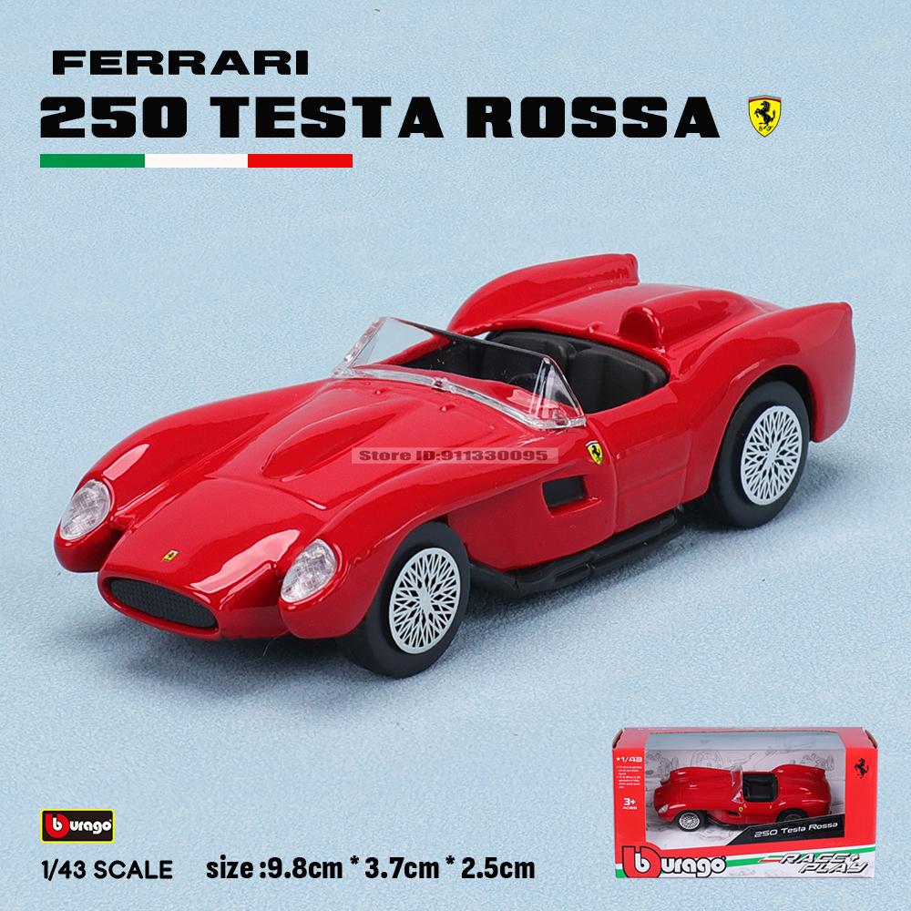 Ббураго 1:43 Несколько стилей Ferrari Purosangue sp2 488GTB 250GTO SF90 ROMA сплав роскошный автомобиль литая модель автомобиля игрушка подарок